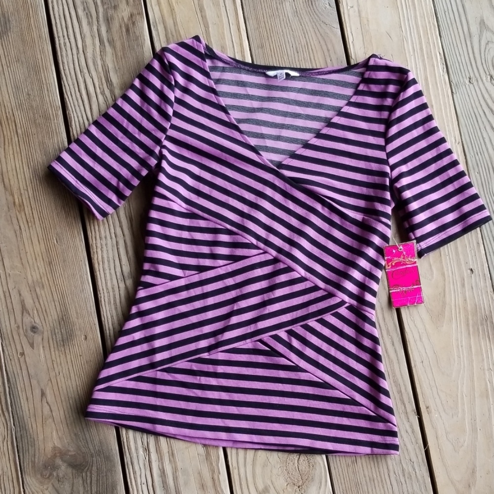 NWT Candies  Stripe Top